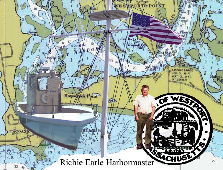 H.M.Richie Earle in Harbormaster patrolboat.